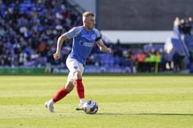 Joe Morrell wasn't expecting to be involved quite so much against Plymouth after missing the build-up to Saturday's match. Picture: Jason Brown/ProSportsImages