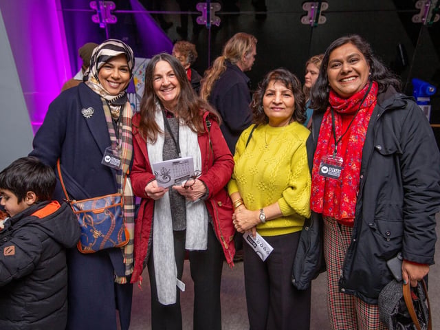Fatima Bandali, Lynne Harvey , Prem Thatcher and Lucky Haque