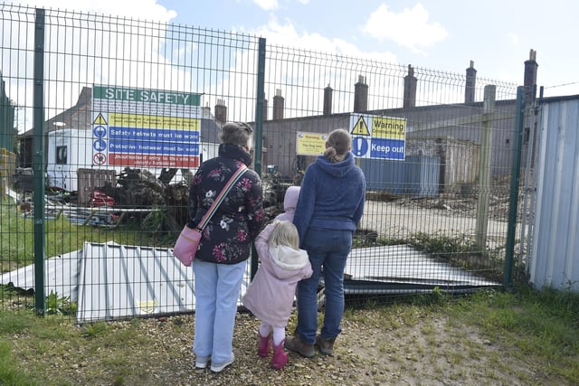 Local residents have been watching the work progressPicture: Sarah Standing (010424-9870)