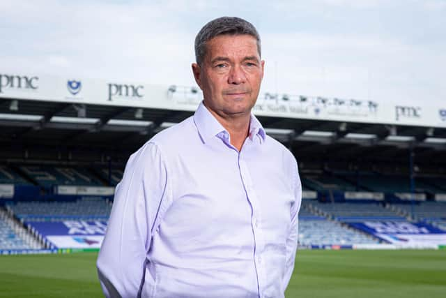 Pompey chief executive Mark Catlin