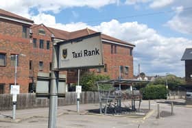 Taxi rank in CoshamPicture: Habibur Rahman