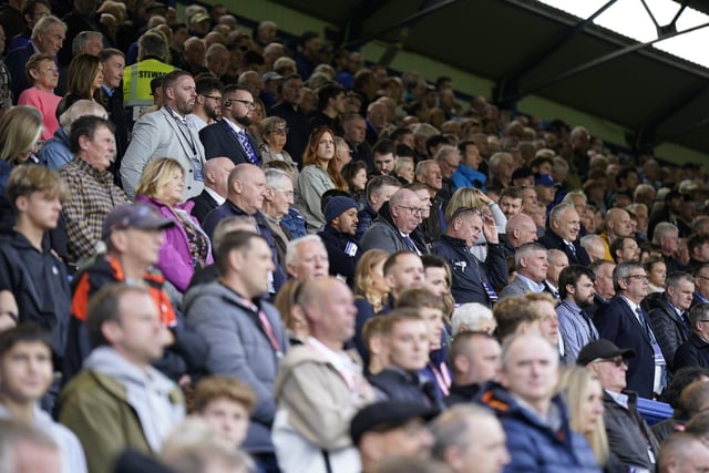 Pompey fans were delighted to be back at Fratton Park following the international break.