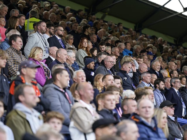 Pompey fans were delighted to be back at Fratton Park following the international break.