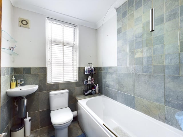 This three-bedroom terraced house is on sale for £350,000. It is listed by Chinneck Shaw.