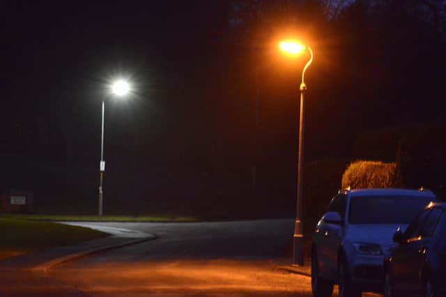 Street lights could be switched off as part of the plans