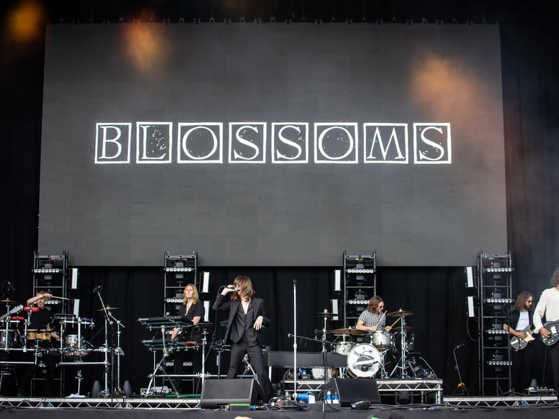 Bloosoms opened Victorious Festival 2023 on Friday afternoon.
Photo by Alex Shute