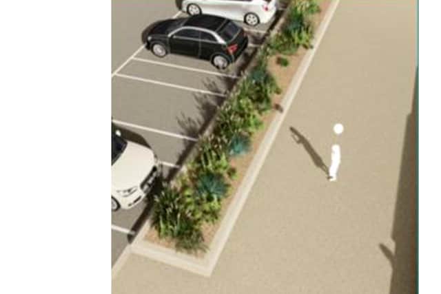 How the new planters at Clarence Pier could look. Picture: Portsmouth City Council.