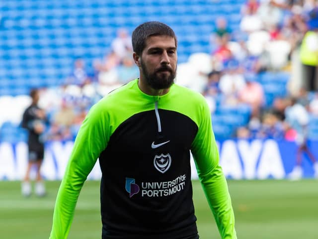 Pompey defender Kieron Freeman