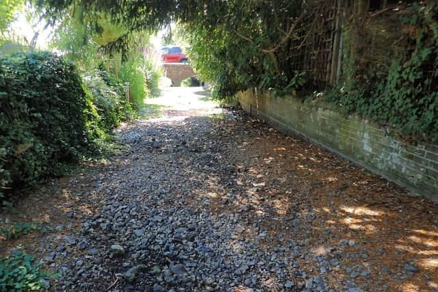 A part of the River Ems in Westbourne.