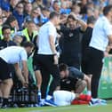 Louis Thompson has suffered a spiral fracture of his fibula.