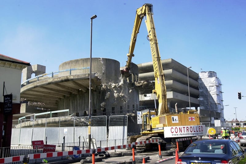 The Tricorn Centre was demolished in 2004, if you lived in Portsmouth around that time you will probably remember the day it was knocked down.