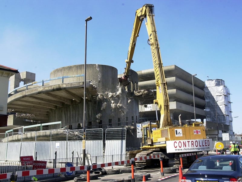 The Tricorn Centre was demolished in 2004, if you lived in Portsmouth around that time you will probably remember the day it was knocked down.