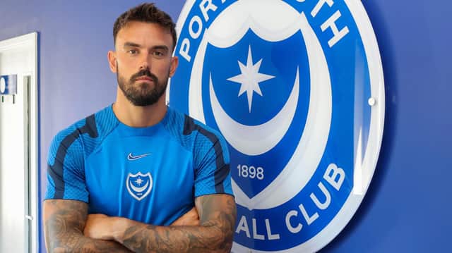Marlon Pack has returned to Fratton Park for a second spell. Picture: Portsmouth FC