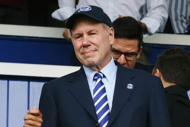 Pompey chairman Michael Eisner. Picture: Joe Pepler