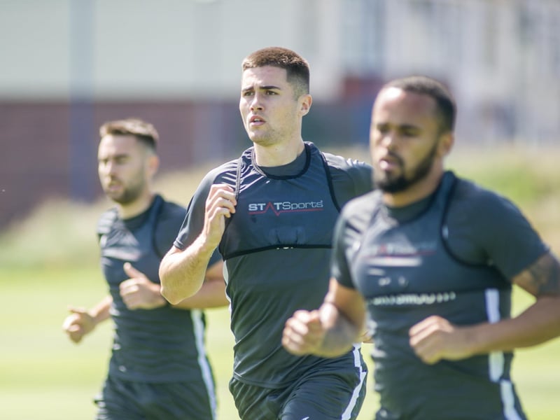 Aaron Jarvis trialled with Pompey in 2019 - didn't make a mark and ended up in Scotland with Falkirk. Picture: Habibur Rahman