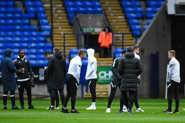 Danny Cowley has made three changes for the trip to Bolton.   Picture: Philip Bryan