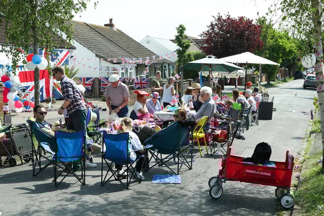 South Road VE Day street party celebrations on Saturday, May 3, 2025.