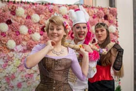 Rapunzel press call - Portsmouth Guildhall panto at Portsmouth Guildhall.
Pictured: Cast members, Leah Lloyd, Fabulous Josh and Charlotte C-K
Picture: Habibur Rahman