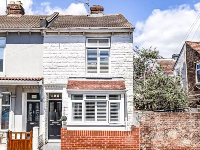 This property comes with three bedrooms, one bathroom and two reception rooms as well as a garden space.