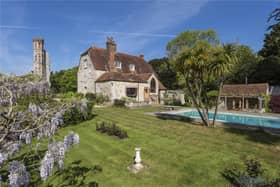 Warblington Castle is up for sale right now.