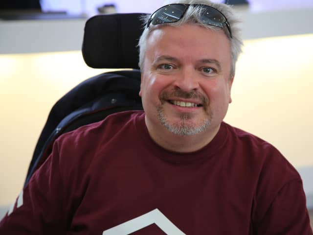 Michael McGrath MBE, founder of The Muscle Help Foundation.