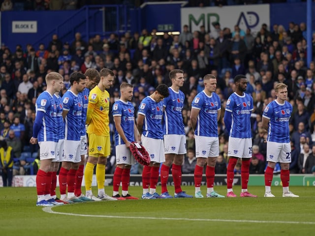 41 moving Portsmouth Remembrance Day images with fan and Charlton Athletic drama as faithful returned to Fratton: gallery