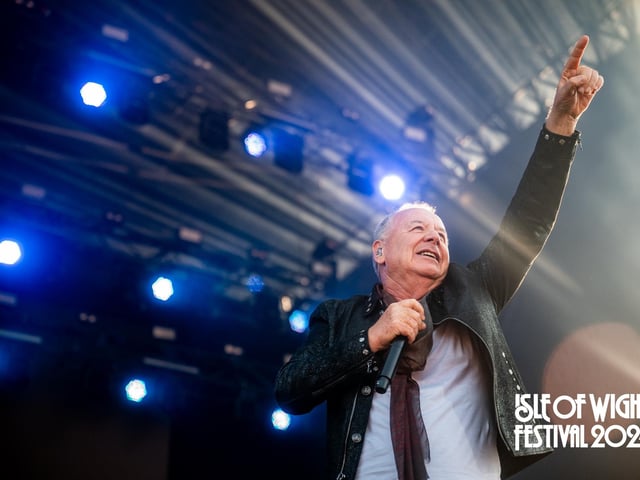 Simple Minds on the main stage