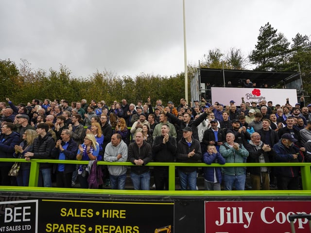 1,195 saw the Blues beat Forest Green Rovers 1-0 thanks to Sean Raggett's first-half effort.