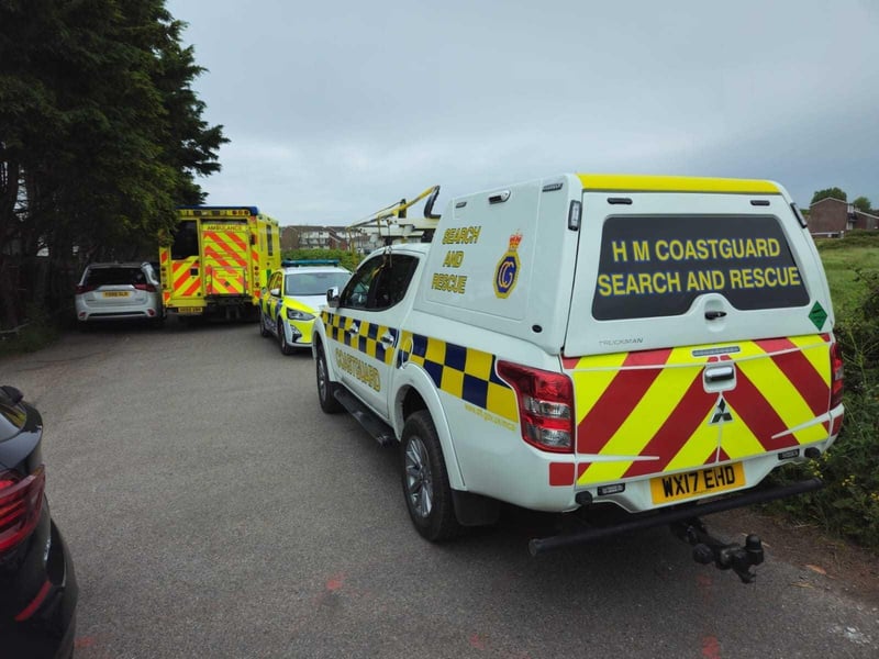 Emergency services are attending an incident in Eastney. Picture by Stu Vaizey.