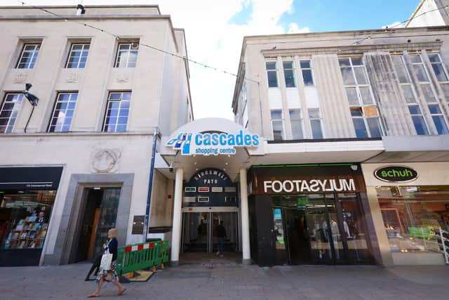 Cascades Shopping Centre, Portsmouth
Picture: Chris Moorhouse  (jpns 200921-48)