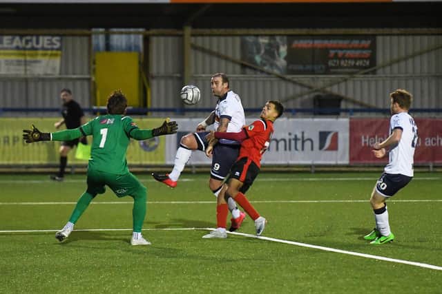 Eastbourne Borough won 2-1 at Hawks on January 16 in the National League South. Due to the sixth tier's two-week suspension, Borough haven't played since. Picture: Neil Marshall