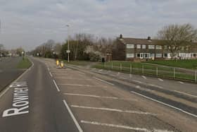 A man is fighting for his life after being hit by a car in Rowner Road in Gosport. Picture: Google Street View