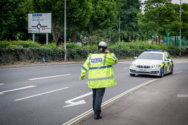File photo of police in Holbrook Road in Portsmouth. Picture: Habibur Rahman