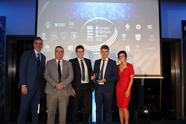 Hampshire Cricket Recognised With Three Prestigious Prizes At ECB Business Of Cricket Awards