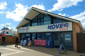 The Hovercraft terminal in Southsea pictured on 15.04.21