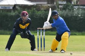 Mohammed Ashraful on his way to a century for Portsmouth at Waterlooville. Picture by Martyn White