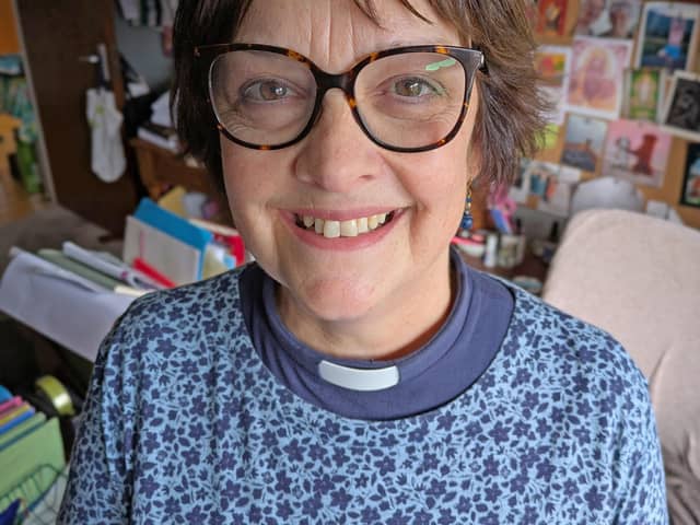 The Rev Wendy May Jacobs, associate priest, St Mary's and St Faith's, Portsea parish