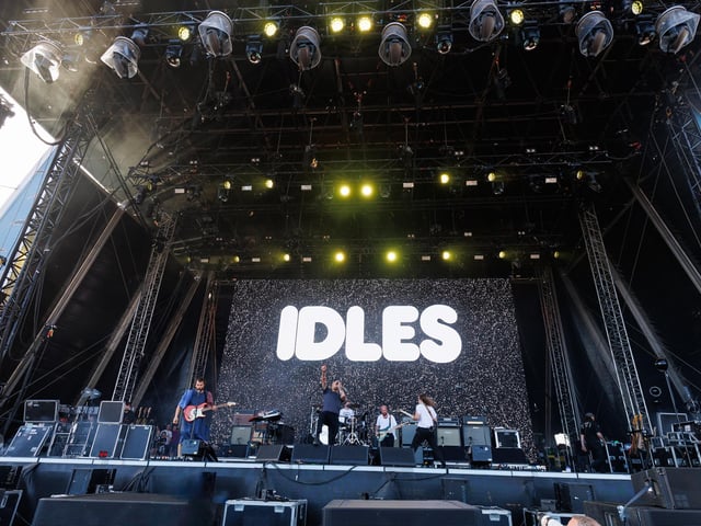 Idles at Victorious Festival. Picture:Marcin Jedrysiak