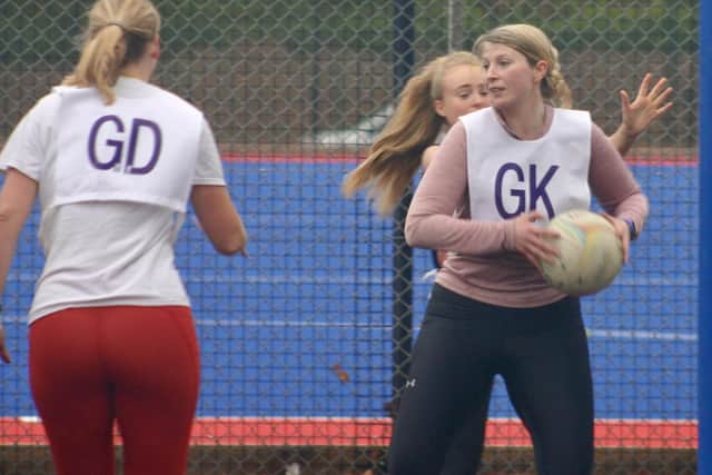 Team sports on the cards included netball, rugby, cricket, hockey and boxing. Photo: Royal Navy
