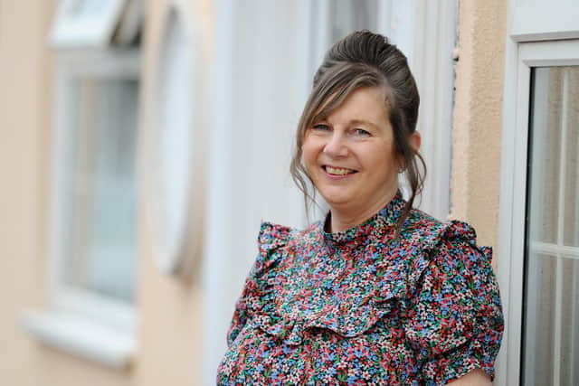 Alison Lang, manager, at Cosham Court Nursing Home where residents have all had their first dose of the vaccine.

Picture: Sarah Standing (101220-9578)
