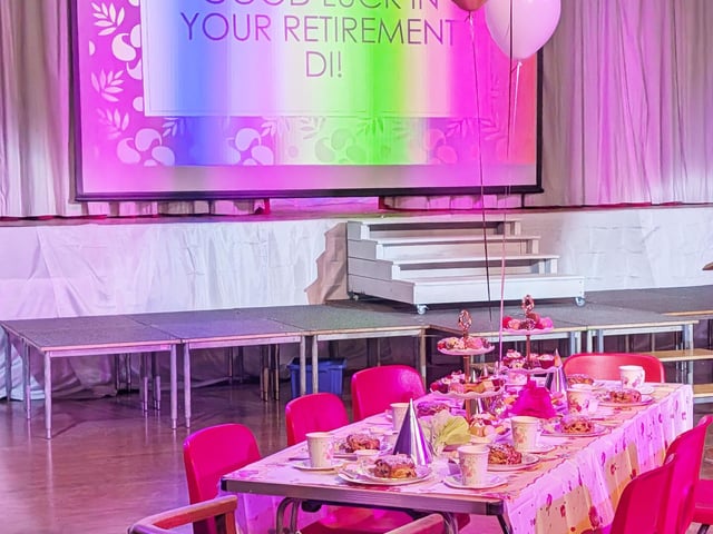 Retirement Tea Party