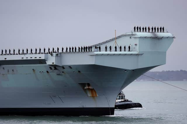 On a landmark seven-month mission – the most significant peacetime deployment by the Royal Navy in a generation – the aircraft carrier and her task group of eight supporting ships, a submarine, five air squadrons and more than 3,700 personnel visited more than 40 countries.