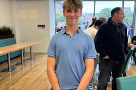 James M achieved all grade 8 &amp; 9 GCSEs