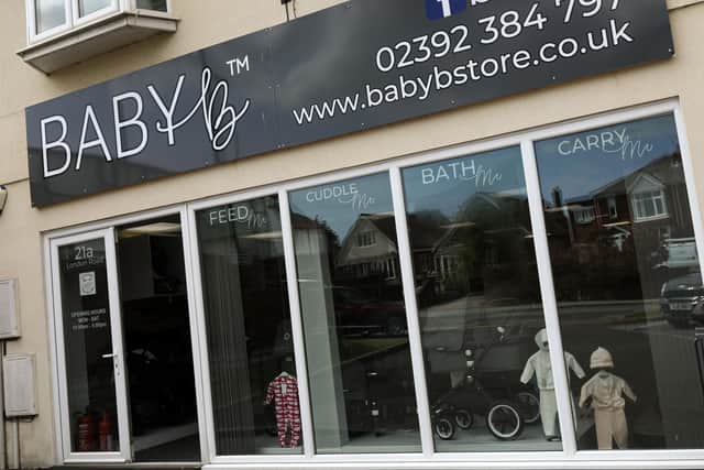 New shop, Baby B, in Widley
Picture: Chris Moorhouse (jpns 070521-19)