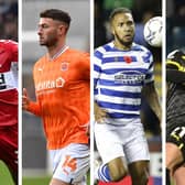 From left to right: Williams Kokolo, Gary Madine, Liam Moore and Joe Bennett are all free agents last with League One clubs.