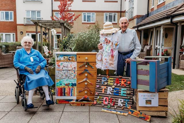 Pear Tree Court care home welcomed local schools for a DIY workshop