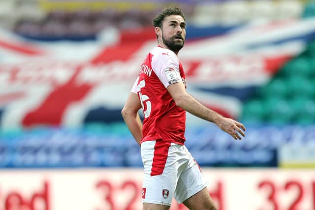 Clark Robertson suffered injury problems during three seasons at Rotherham - but Danny Cowley has the solution. Picture: Rich Linley/CameraSport