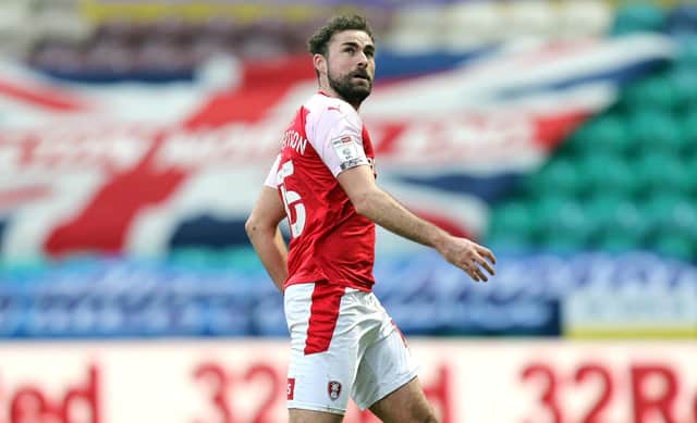 Clark Robertson suffered injury problems during three seasons at Rotherham - but Danny Cowley has the solution. Picture: Rich Linley/CameraSport