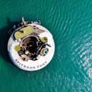 Spitbank Fort from the sky. The fort, which sits in the Solent, has been sold at auction with Savills and it went for £1,010,000. Picture: Neil CampbellInstagram: @Skymarinerwww.skymarinerdrone.com