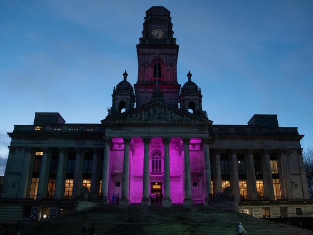 The ceremony was hosted at Portsmouth Guildhall.